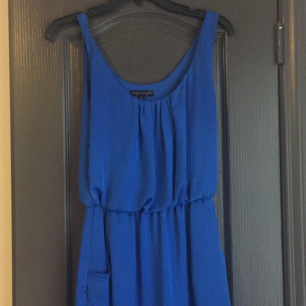 Royal Blue, Medium, dress with pockets